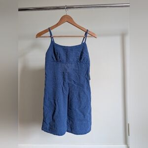Linen Cotton Mini Sun Dress